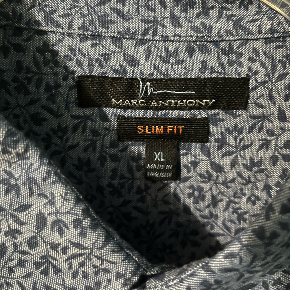 Blue Paisley shirt